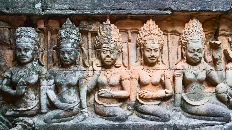 Day 1 The Terrace Of The Leper King Is Named After The “Leper King”