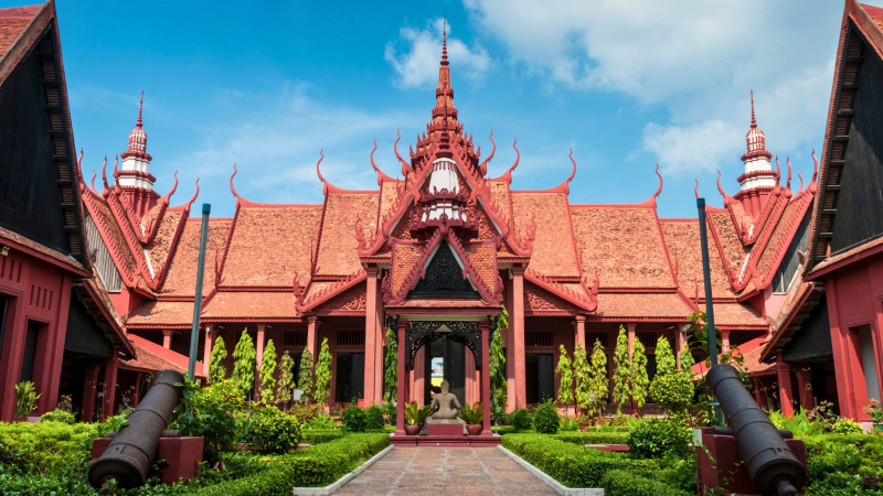 Day 7 Wallow In The Unique Blend Of French And Cambodian Architecture In The National Museum