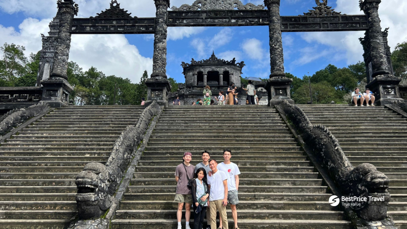 Explore Khai Dinh Tomb