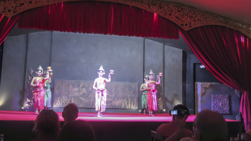 Day 3 Apsara Dance Show At A Local Restaurant