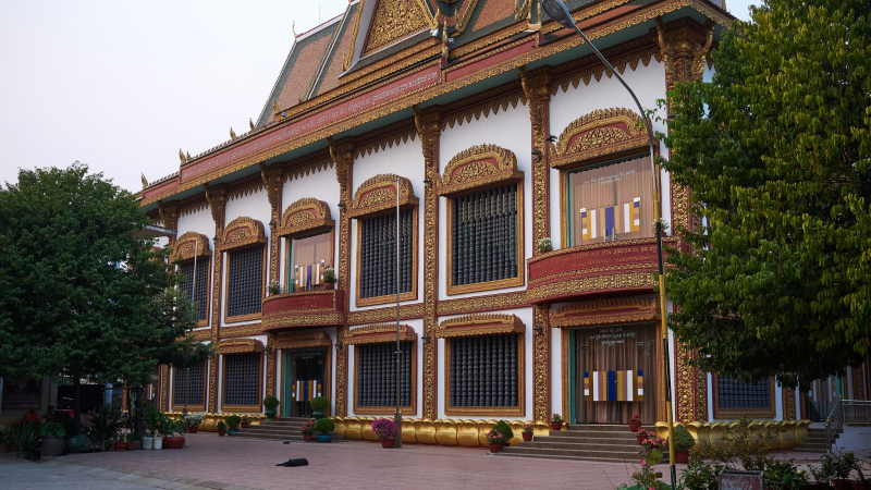 Day 3 In Front Of Wat Preah Prom Rath