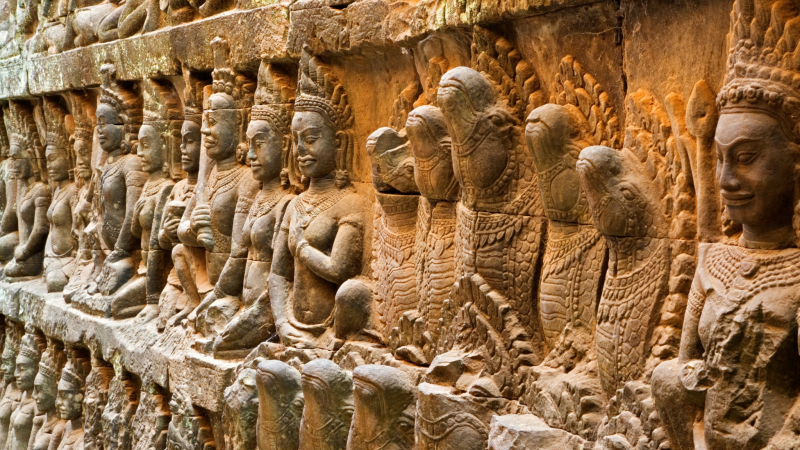 Day 2 One Of The Kind Detail Of Terrace Of The Leper King