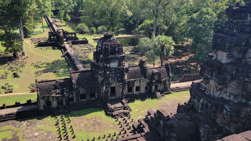 Day 2 Bayon Temple From High View