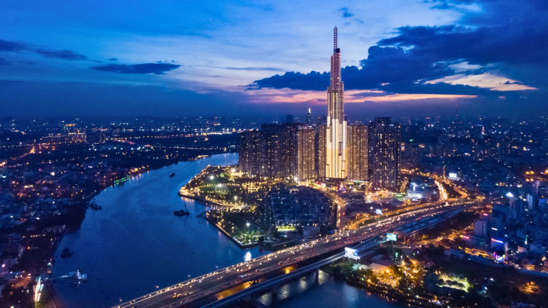 Day 12 Ho Chi Minh City At Night