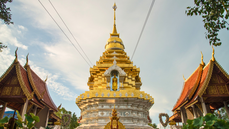 Day 5 The Glorious Doi Saket Temple Outside Of Chiang Mai