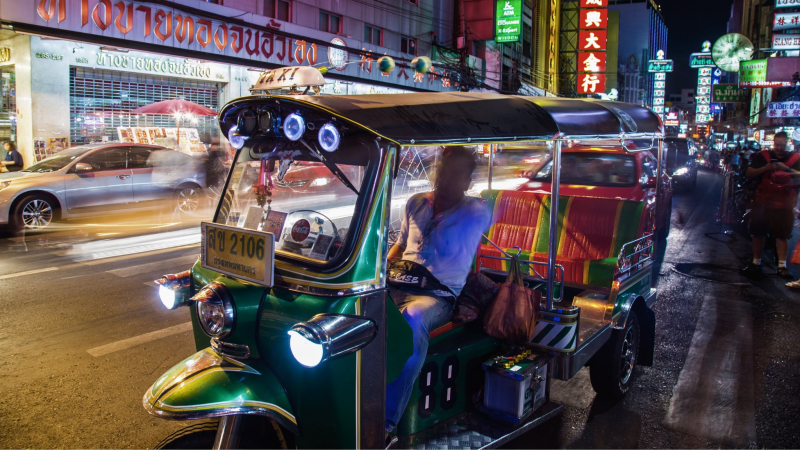 Day 3 Tuk Tuk Ride In Bangkok