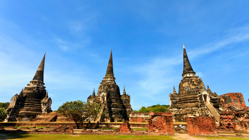 Day 17 Wat Phra Sri Sanphet One Of The Most Important Temples In Ayutthaya