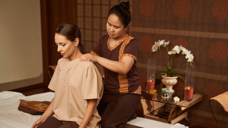 Day 3 Pampering Spa Treatment Of Khmer People