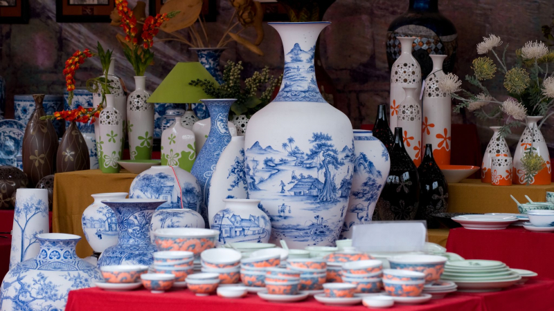 Day 2 Pottery Products In Bat Trang Ceramic Village