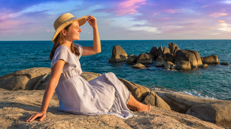 Day 2 Check In At Hin Ta Hin Yai Rocks