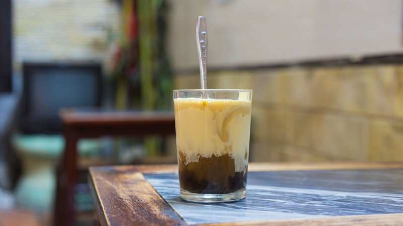 Day 2 Start Your Journey With A Cup Of Egg Coffee