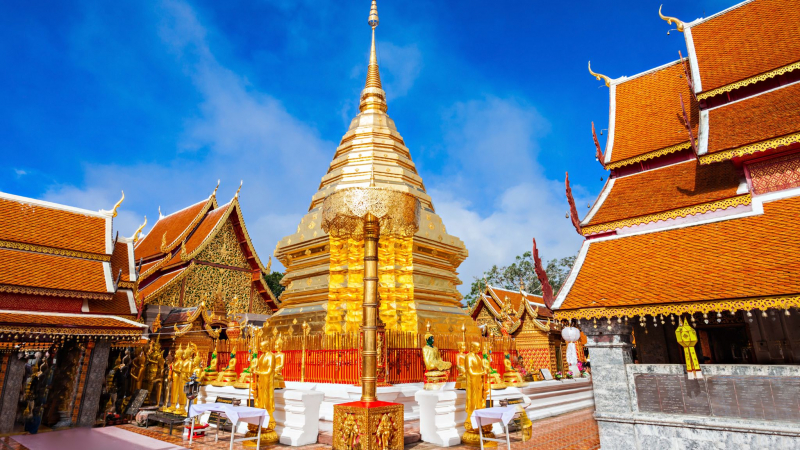 Day 6 Wat Phra That Doi Suthep One Of The Most Beautiful Temples In Thailand