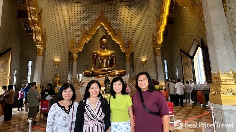 Day 2 Witness The World's Biggest Solid Golden Buddha Statue In Wat Traimit