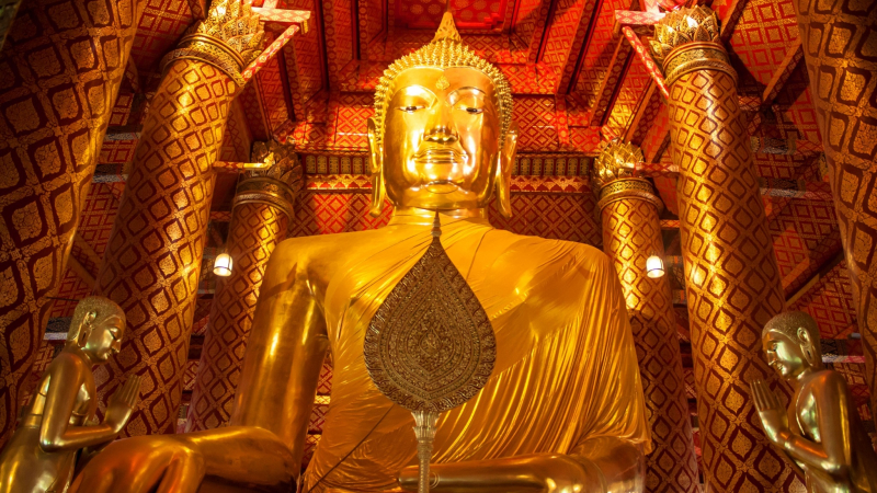 Day 3 Inside Wat Phanan Choeng