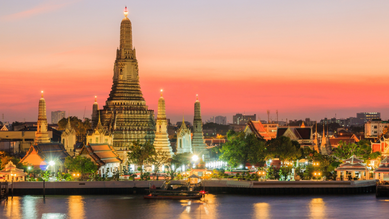 Day 1 Beautiful Nightlife Of Bangkok