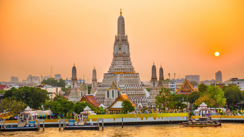 Day 2 Wat Arun From The View Of Cruise