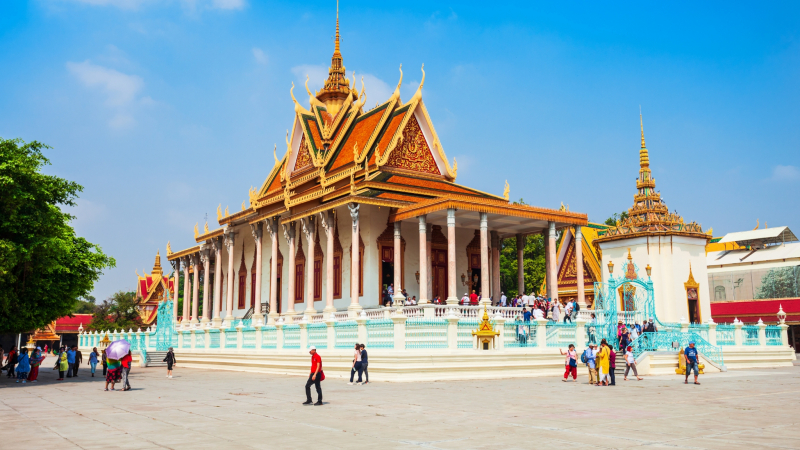 Day 7 Silver Pagoda Is Located Near The Royal Palace