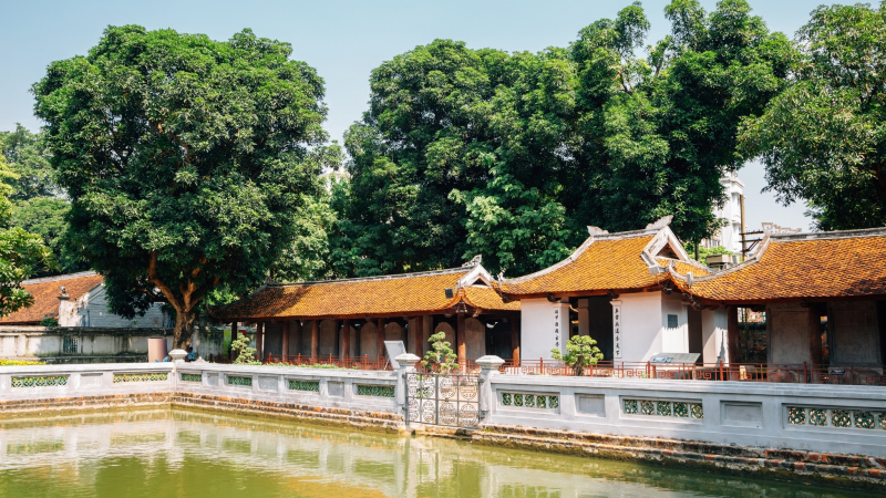 Day 2 Ancient Architecture Inside Temple Of Literature