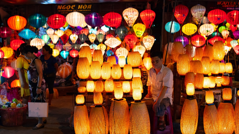 Day 8 Learn How To Make A Lantern In Hoi An
