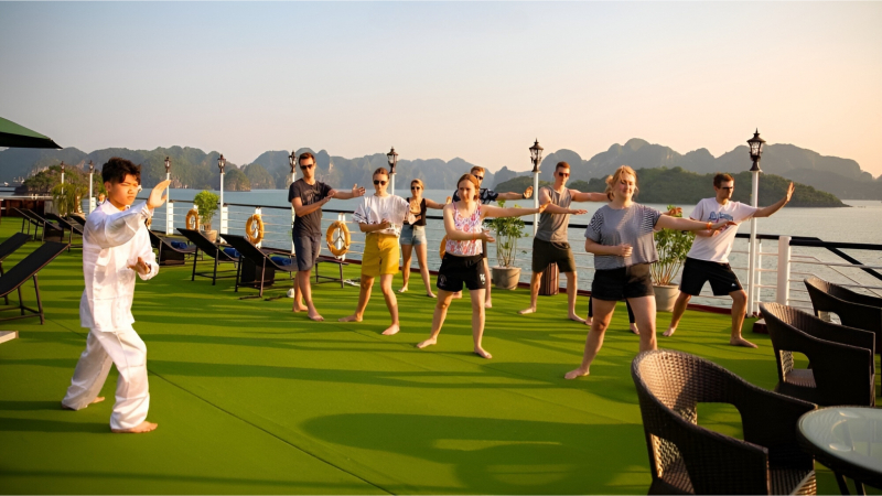 Day 4 Enjoy A Tai Chi Session In The Early Morning