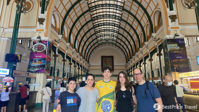 Day 11 The French Architecture Inside Saigon Old Post Office