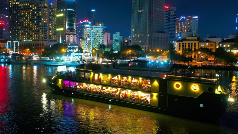 Day 10 Enjoy A Luxury Dinner While Cruising On The Saigon River