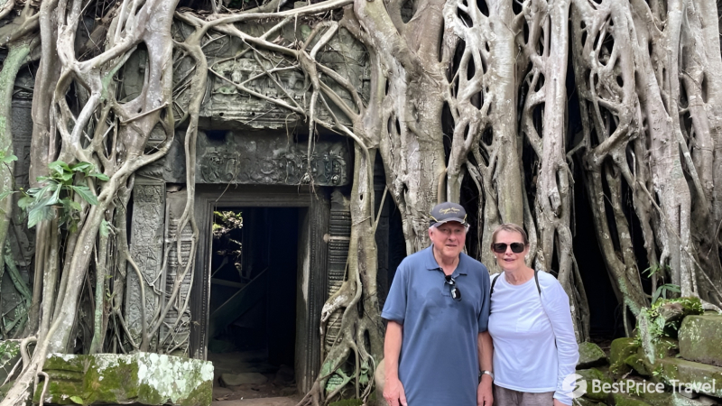 Day 13 Take Pictures With The Unique Structure Of Ta Prohm