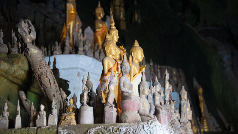 Day 20 Buddha Images In Pak Ou Caves