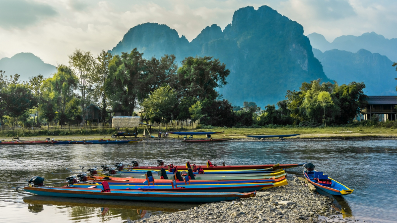Day 2 The Serene Beauty Of Nam Song River Landscape