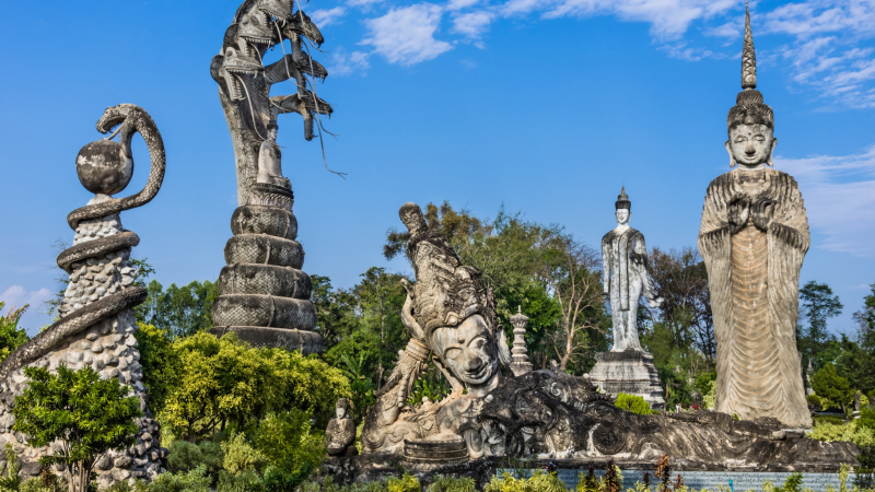Day 3 Visit The Unique Buddha Park