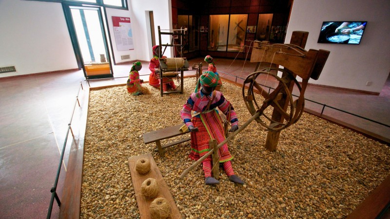 Day 2 A Model Of Ethnic Minority Family Life In The Museum Of Ethnology