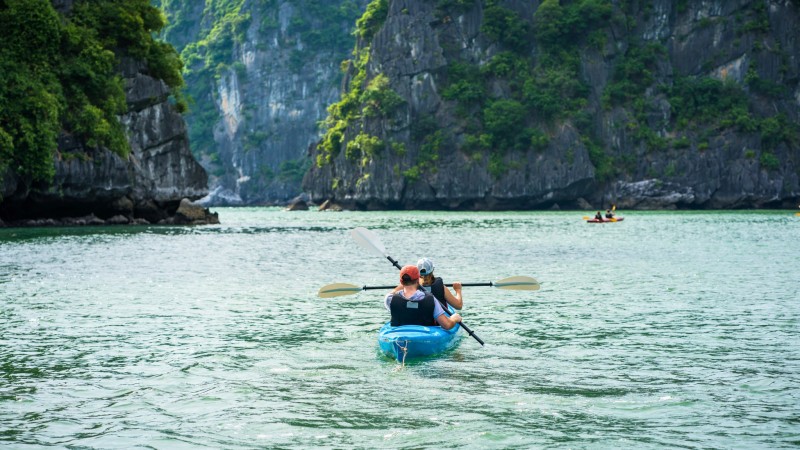 Day 10 Paddling Through The Stunning Waters Of Halong Bay