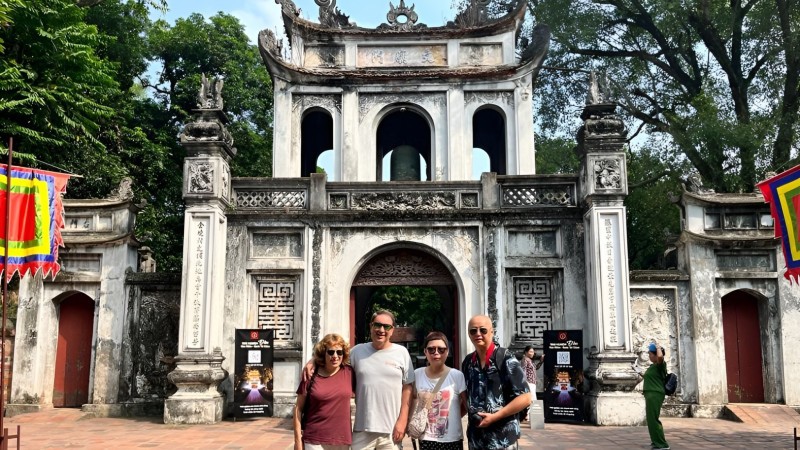 Day 2 Visit The First University Of Vietnam Temple Of Literature