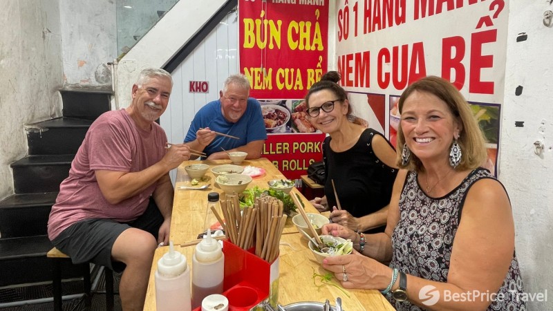 Day 1 Join A Street Food Walking Tour To Explore Hanoi's Cuisine