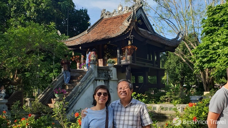 Day 2 One Pillar Pagoda Stands Out With Its Unique Structure