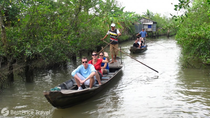 Day 6 Hop On A Sampan Boat Ride To Explore Mekong Delta