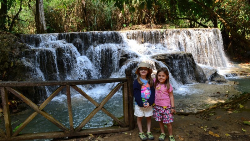 Day 9 Check In With The Majestic Kuang Si Waterfall