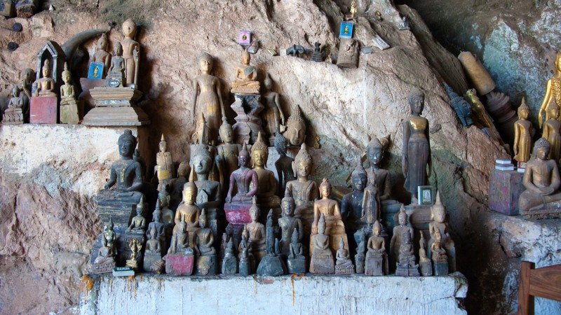 Day 12 Thousands Of Buddha Images Inside Pak Ou Caves