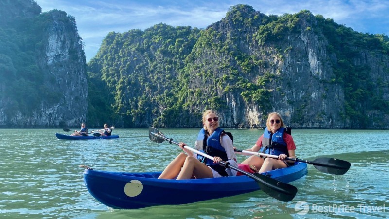 Day 13 Kayak Through The Stunning Waters Of Halong Bay