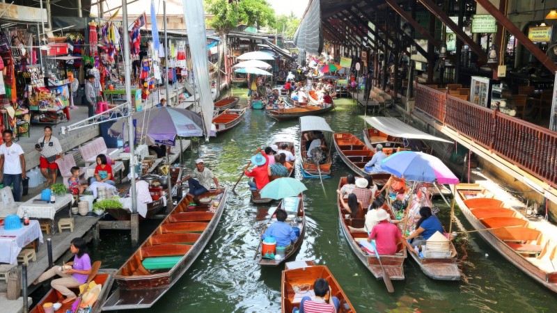Day 3 Experience The Bustling Atmosphere Of Damnoen Saduak Floating Market