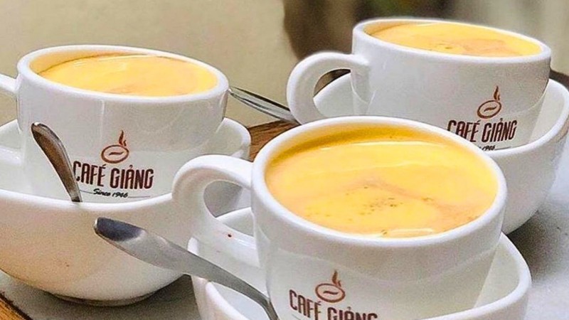 Day 2 Egg Coffee At Cafe Giang A Must Try Drink In Hanoi