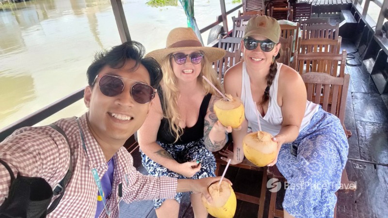 Day 3 Visit A Coconut Workshop On A Scenic Ham Luong River Cruise