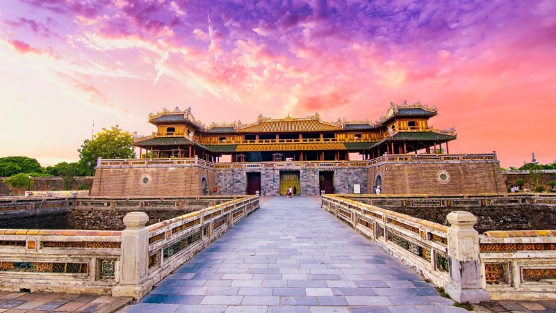 Day 5 The Imperial Citadel Of Hue Is A Historic Fortress And Former Royal Palace Of Vietnam