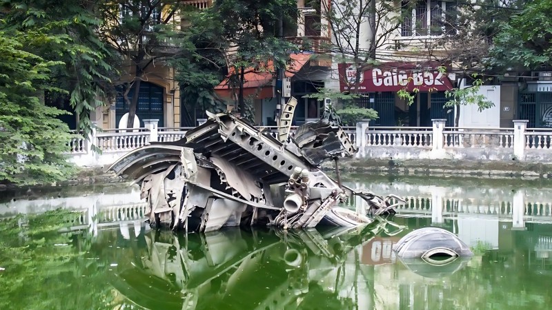 Day 1 B 52 Memorial Lake Marks The Site Of A Downed U S Bomber During The Vietnam War