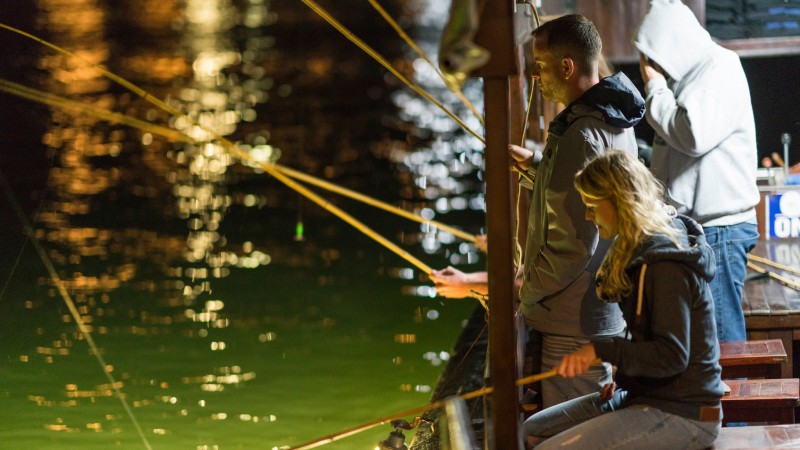 Day 5 Squid Fishing On Cruise Offers A Fun Nighttime Adventure