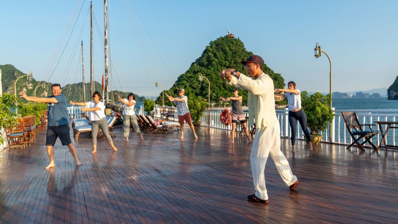 Day 6 Join In Morning Tai Chi Class