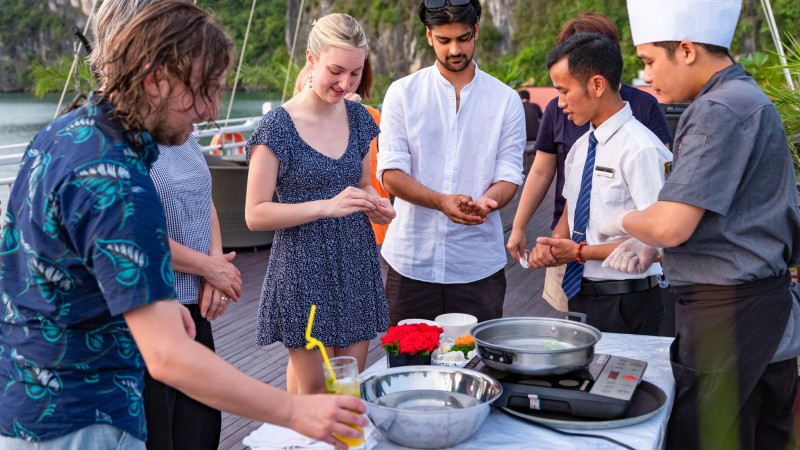 Day 3 Participate In A Cooking Class On Board