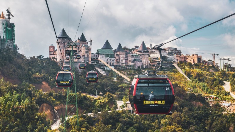 Day 3 Enjoy The View From The Cable Car To Ba Na Hills