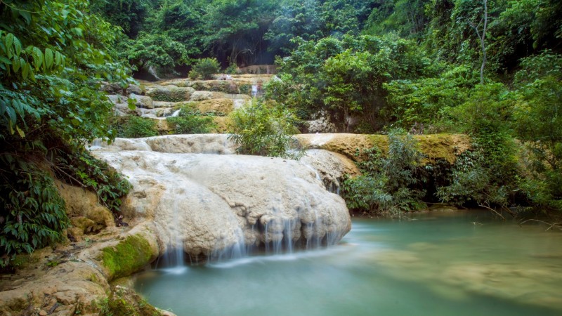 Day 3 Hieu Waterfall - A Picturesque Gem In Pu Luong