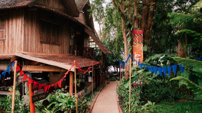 Take A Rest At Ock Pop Tok Living Craft Center, A Peaceful Riverside Complex Dedicated To Preserving Traditional Lao Weaving Techniques